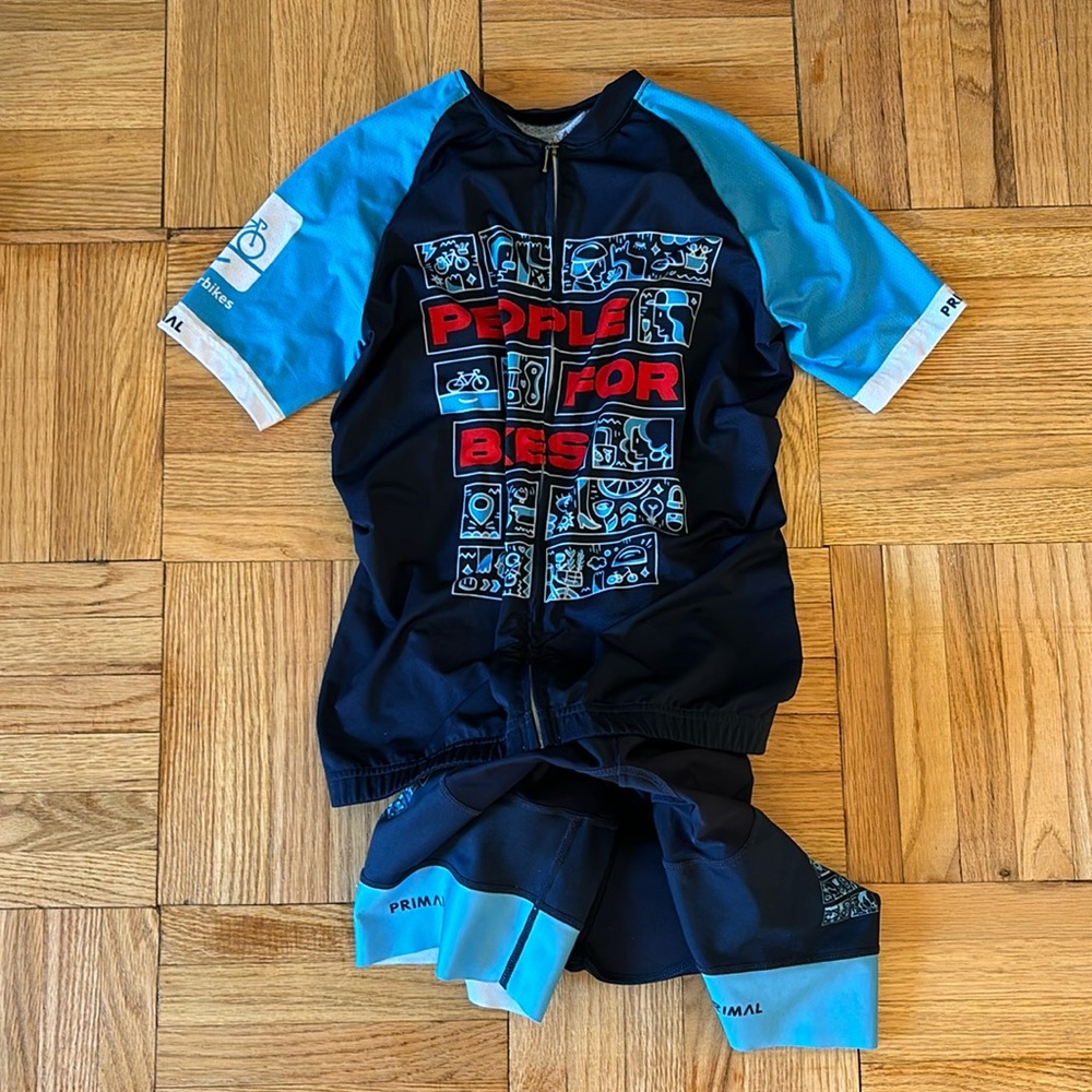 Primal Race Cut Cycling Kit People for Bikes Collab